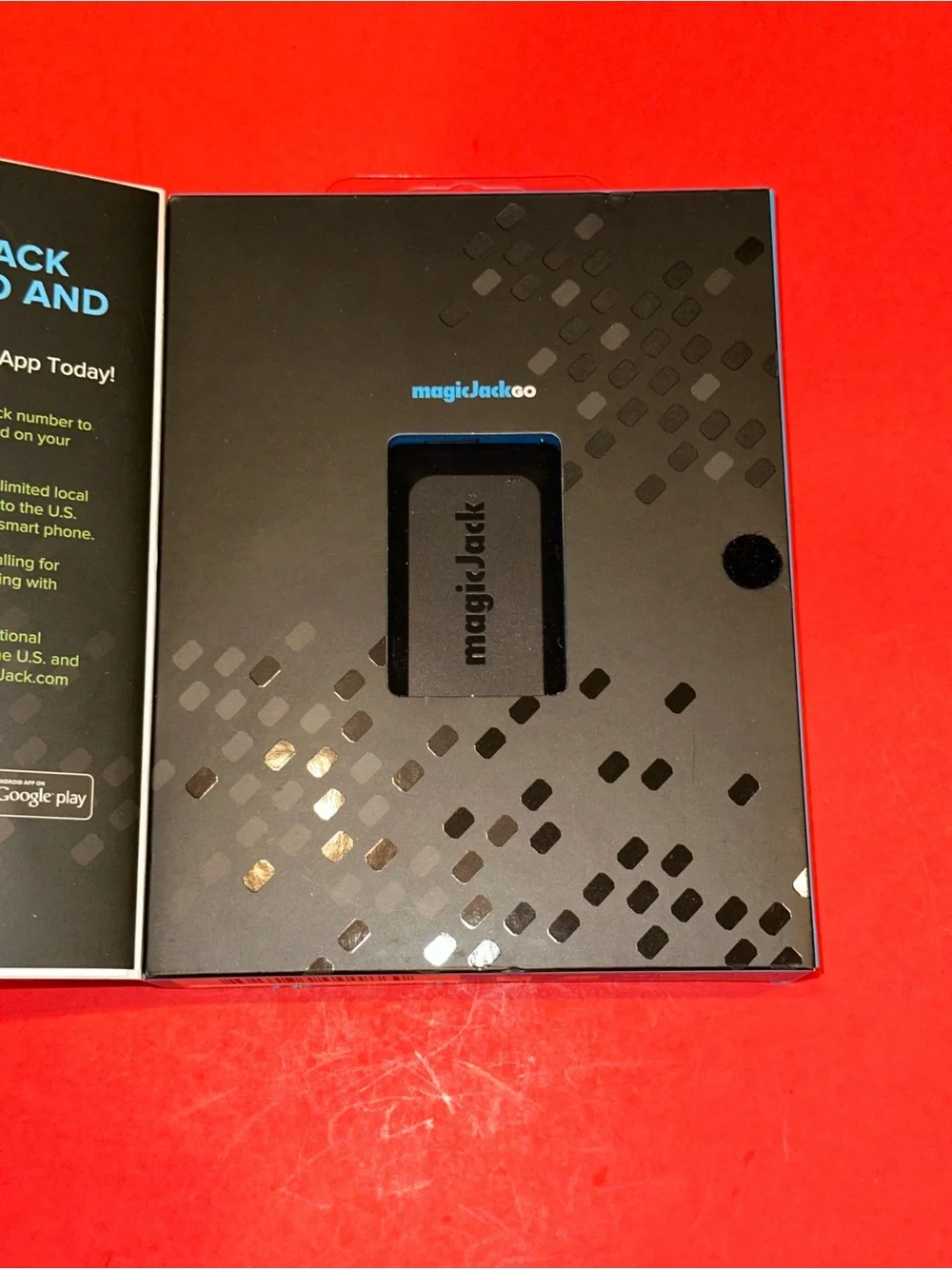 Magicjack Go K1103 Digital Phone Service Device (Unlimited Calls for 12 Months)